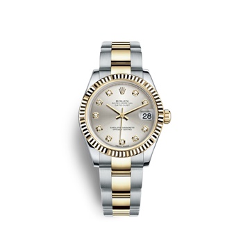 Datejust 31mm Two-Tones Case Silver Dial 178273