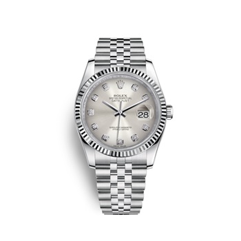 Datejust 36mm Silver Dial Fluted Bezel 116234