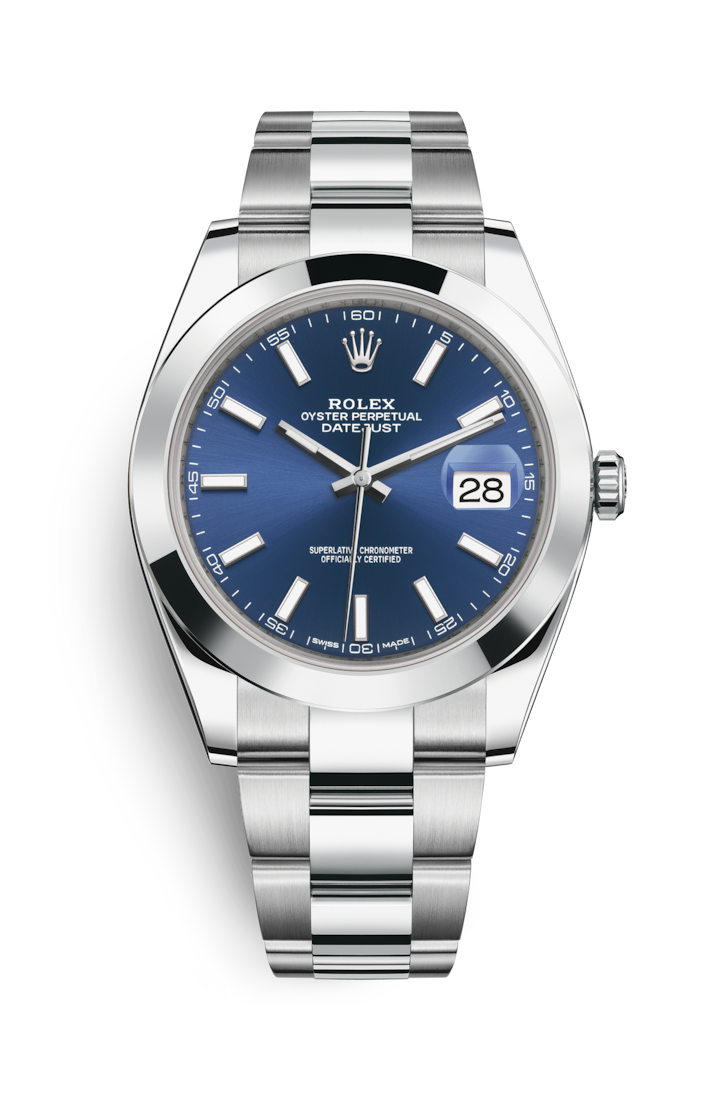 Datejust 41mm Blue Dial 126300-a