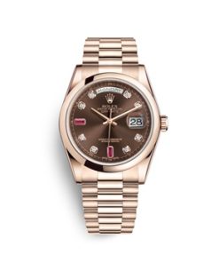 Day-Date 40mm Brown Dial 118205f