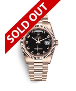 Day-Date 40mm Rose-Gold Fluted Bezel 118235f