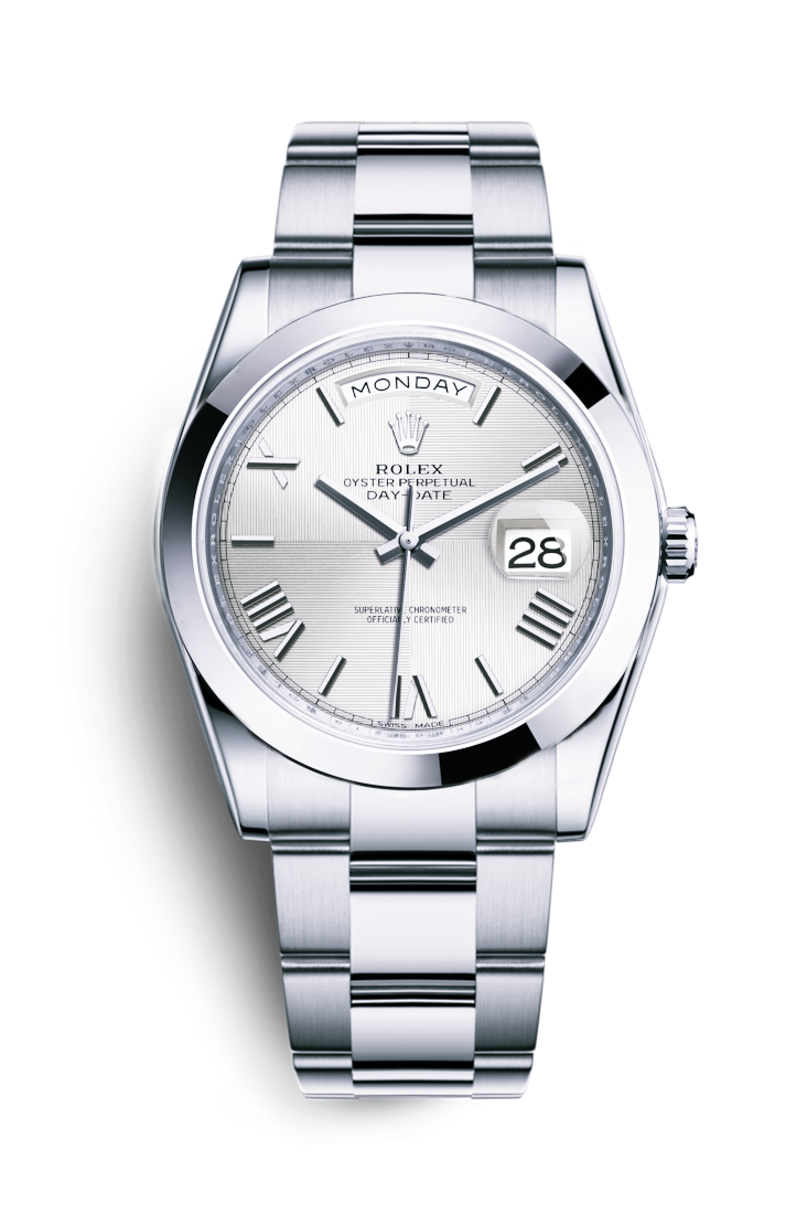 Day-Date 40mm Silver Dial 228206