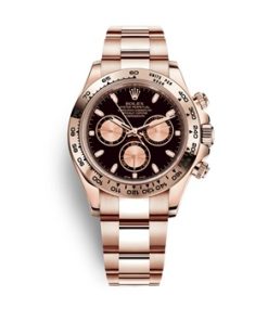 Daytona Rose-Gold Case Black Dial 116505