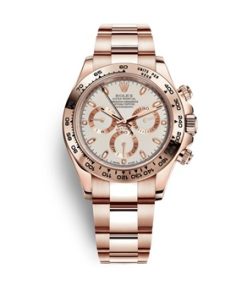 Daytona Rose-Gold Case White Dial 116505