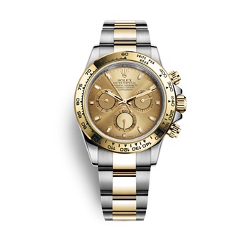 Daytona Two-Tones Case Gold Dial 116503