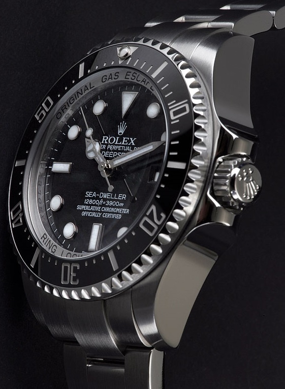Deepsea Black Case Black Dial 116660 DLC-PVD-1