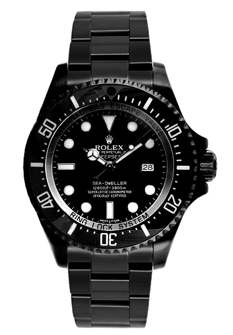 Deepsea Black Case Black Dial 116660 DLC-PVD