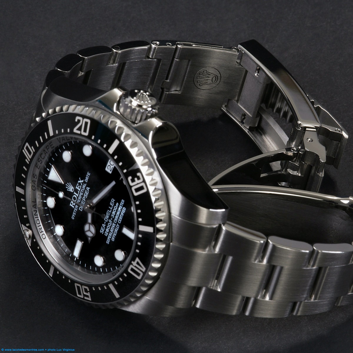 Deepsea Black Case Black Dial 116660 DLC-PVD-2
