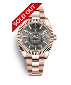 Sky-Dweller Rose-Gold Case Grey Dial 326935
