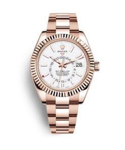 Sky-Dweller Rose-Gold Case Wtite Dial 326935