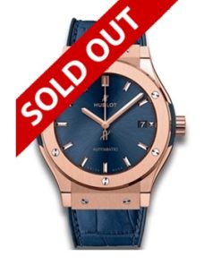 Hublot Classic Fusion Blue King Gold 45 mm 511.OX.7180.LR