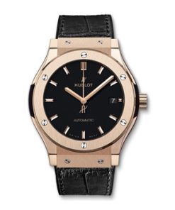 Hublot Classic Fusion King Gold Black Dial 45 mm #511.OX.1181.LR