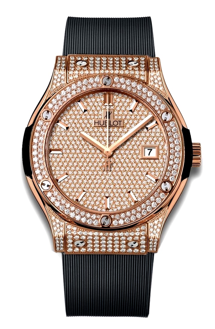 Hublot Classic Fusion King Gold Pavé Full Diamond 45 mm 511.OX.1181.LR.1704-1