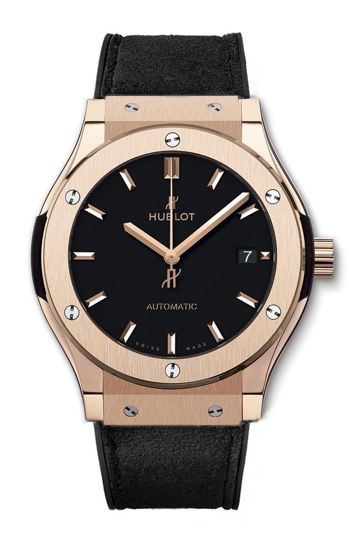 Hublot Classic Fusion King Gold Suede 45 mm #511.OX.1181.LR-1