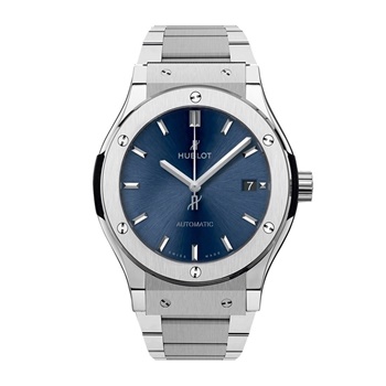 Hublot Classic FusionBlue Titanium Bracelet 45 mm 510.NX.7170.NX