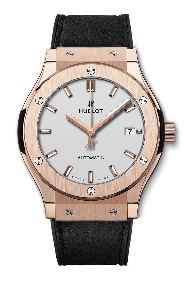 Hublot Classic FusionKing Gold Opalin Suede 45 mm #511.OX.2611.LR