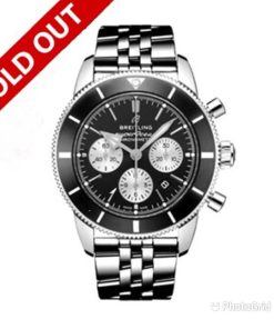 BREITLING SUPEROCEAN HERITAGE B01 CHRONOGRAPH 44 BLACK DIAL
