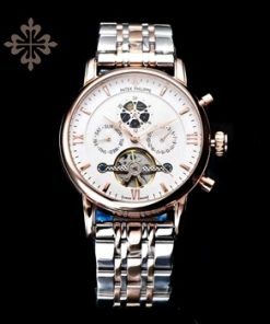 PATEK PHILIPPE GRAND COMPLICATIONS 24-HOUR INDICATION ROSE-GOLD CASE WHITE DIAL