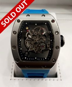 RICHARD MILLE RM 55 Manual Winding Bubba Watson Blue Strap