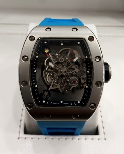 RM 055 Manual Winding Bubba Watson Blue Strap