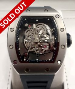 RICHARD MILLE RM 55 Manual Winding Bubba Watson Grey Strap