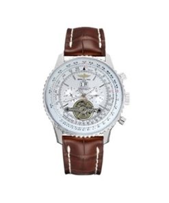 BREITLING NAVITIMER B01 CHRONOGRAPH 46 LEATHER STRAP TOURBILLON