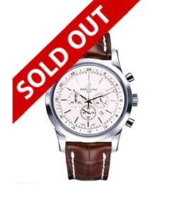 BREITLING TRANSOCEAN 46MM SILVER CASE