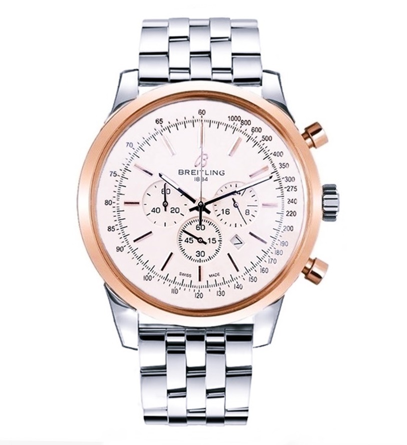 BREITLING TRANSOCEAN 46MM TWO-TONES-1