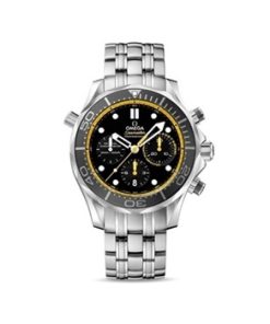 SEAMASTER DIVER 300M CO‑AXIAL CHRONOGRAPH 41.5 MM BLACK-YELLOW DIAL