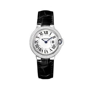 BALLON BLEU DE CARTIER 28mm LEATHER STRAP W4BB0015 -350x350