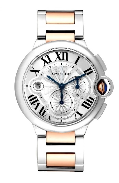 BALLON BLEU DE CARTIER 46mm CHRONOGRAPH TWO TONES W6920002