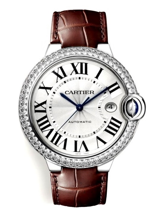 BALLON BLEU DE CARTIER AUTOMATIC BROWN STRAP 42mm HPI01062