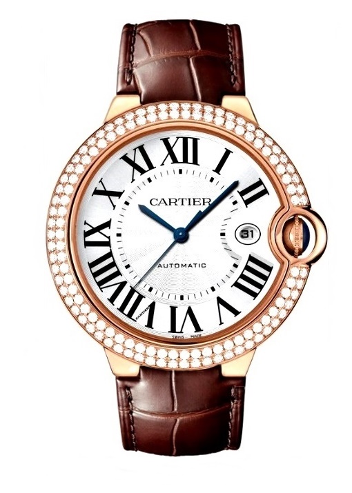 BALLON BLEU DE CARTIER AUTOMATIC LEATHER STRAP 42mm WJBB0029