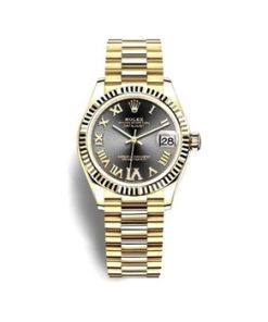 DATEJUST 31 Oyster yellow gold black dial 278278
