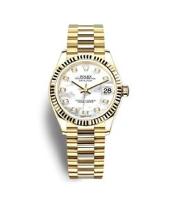 DATEJUST 31 Oyster yellow gold mother-of-pearl dial 278278