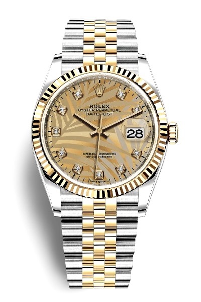 DATEJUST 36 Oystersteel and yellow gold 126233 New Model 2022