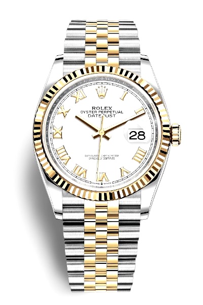 DATEJUST 36 Oystersteel and yellow gold 126233