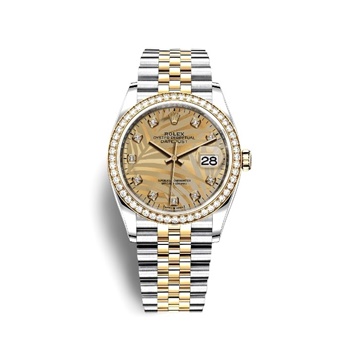 Datejust 36mm Two-Tones Diamonds Bezel 126283RBR-1