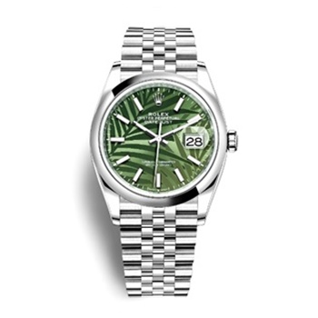 Datejust 41mm Oystersteel PALM-MOTIF DIAL 126300-1