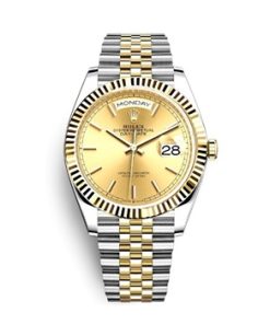 Day-Date 40mm Two Tones Gold Dial 228238