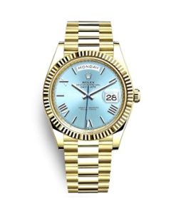 Day-Date 40mm Yellow Gold Blue Dial 228238