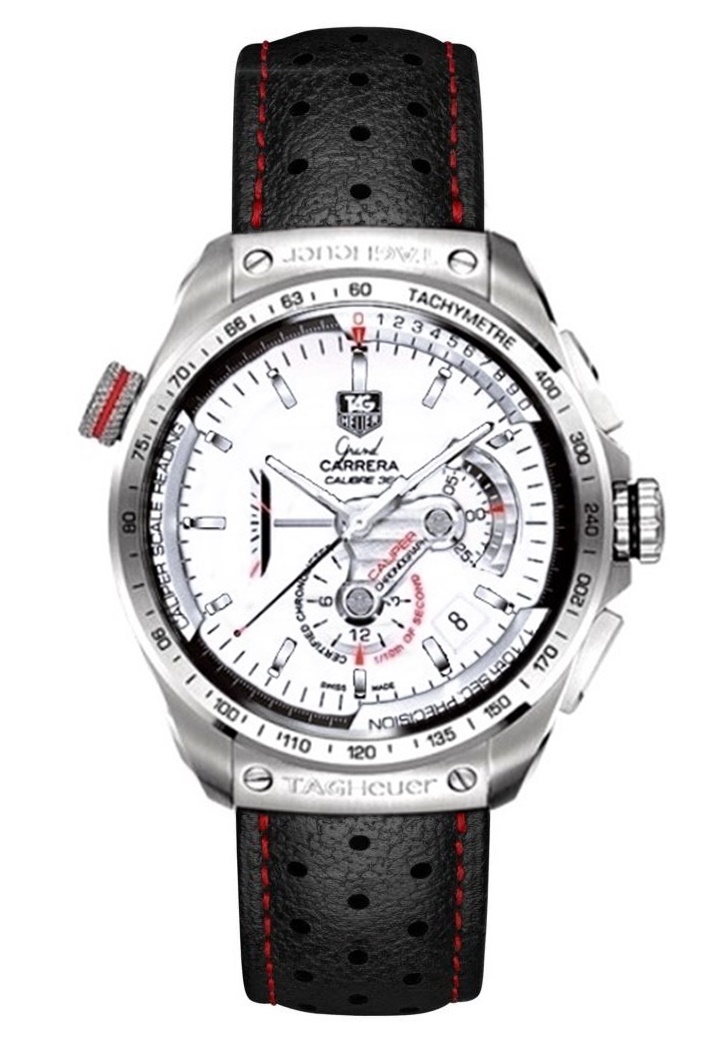 GRAND CARRERA CALIBRE 36 WHITE DIAL CAV5115.FT6019