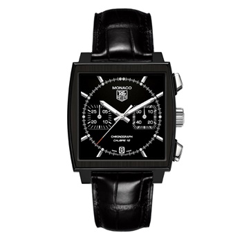 Monaco Black Dial Men's Watch CAW2110.FC6177x350
