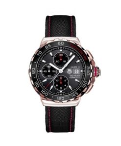 TAG HEUER FORMULA 1 ROSE GOLD TEXTILE STRAP CAU2010.BA0874