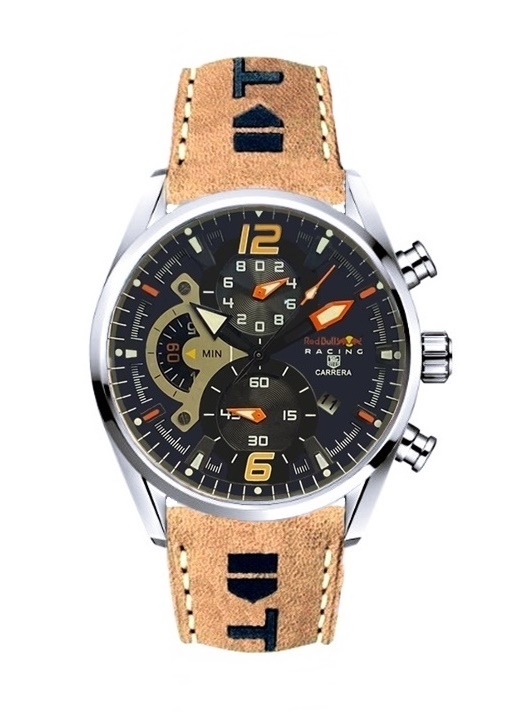 CARRERA RED BULL RACING CAR2A1K STEEL CASE BLACK DIAL