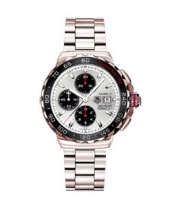 TAG HEUER FORMULA 1 ROSE GOLD CASE SILVER DIAL CAU2010.BA0874