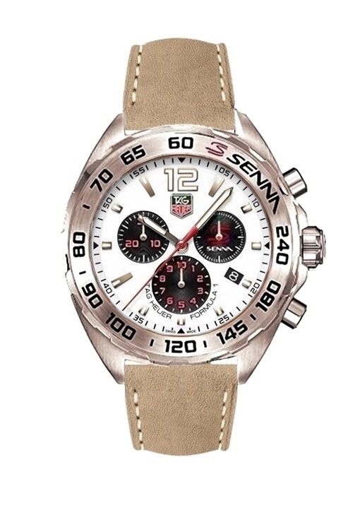 TAG HEUER FORMULA 1 X SENNA WHITE DIAL CAZ201D.BA0633