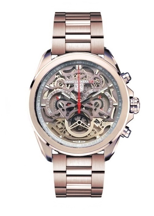 TAG HEUER GRAND CARRERA LS CR7 ROSE GOLD BRACELET