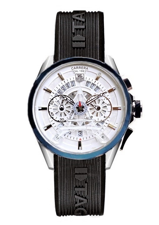 Tag Heuer Eiffel tower 1799 Blue-Silver White Dial