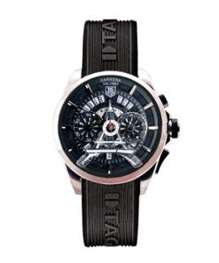 Tag Heuer Eiffel tower 1799 Rose Gold-Rubber Strap
